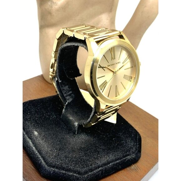 Michael Kors Women's Watch MK3490 Hartman Quartz Gold Stainless Steel 38mm - Picture 13 of 13